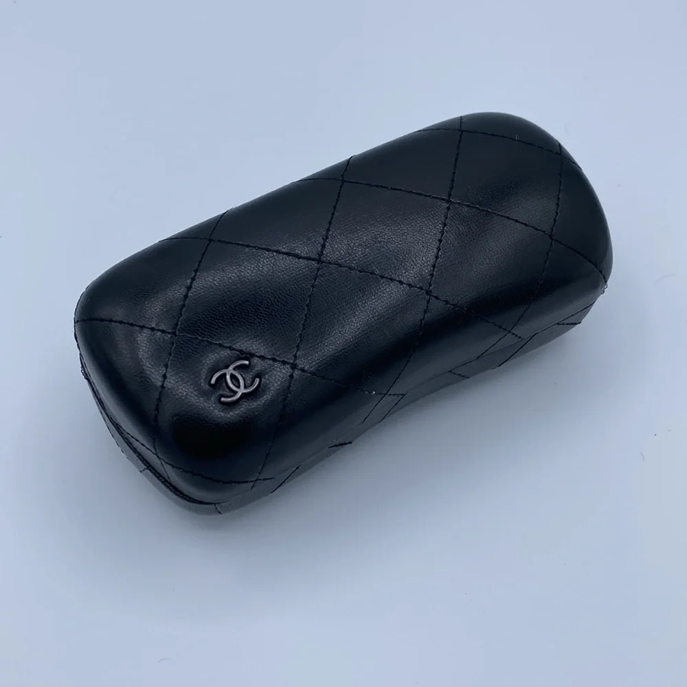 Chanel Empty Eyeglasses Case and Lens Cloth - Picture 1 of 5